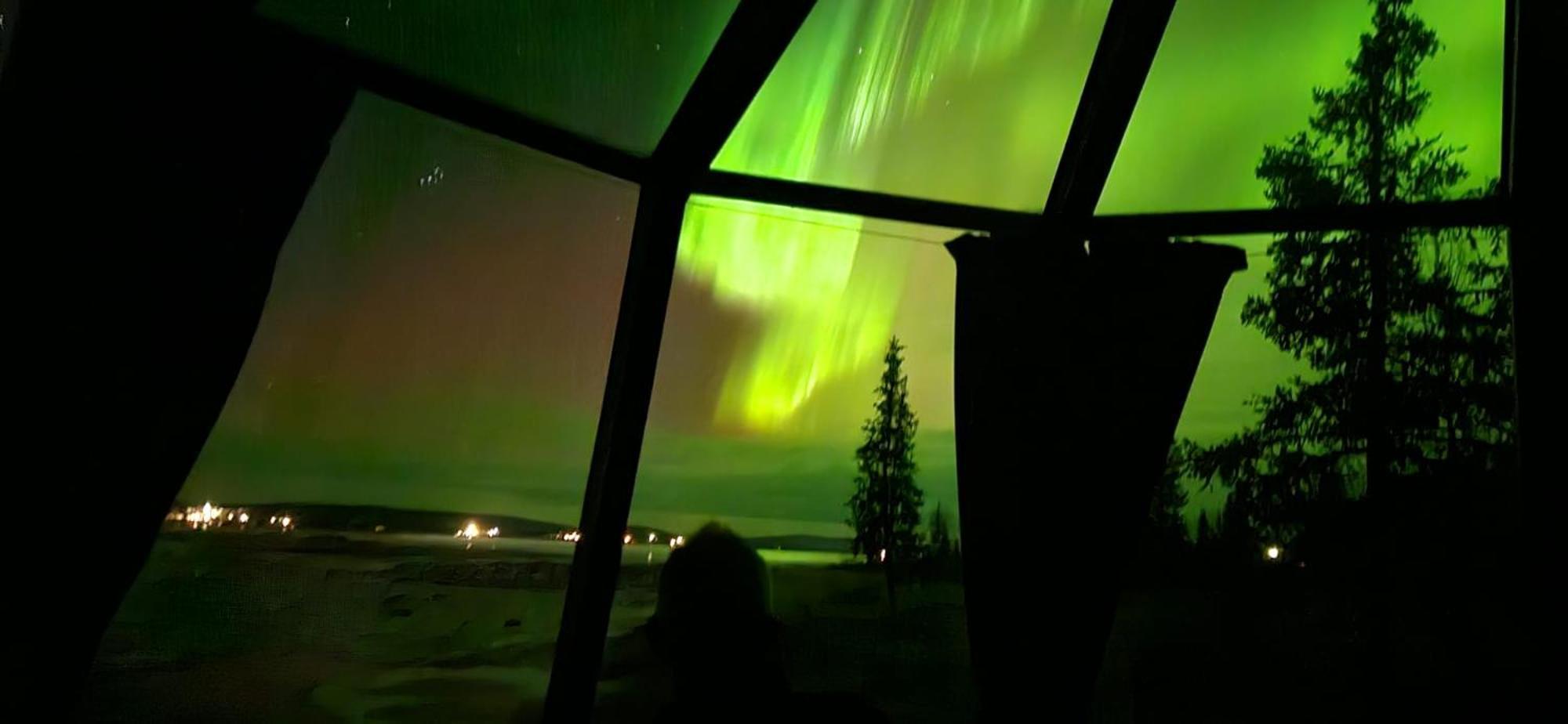 Aurora River Camp Glass Igloos & Cabins Kiruna község Kültér fotó